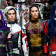 Boyce, second from the left, and his co-stars on Descendants.